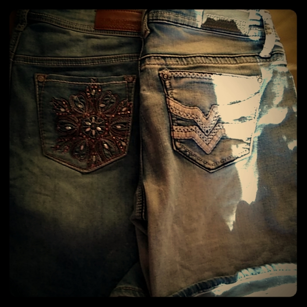 Hydraulic Jean Shorts